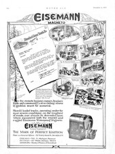 1919 Ad Eisemann Magneto Corp Brooklyn NY Standard Truck Logging In Northwest