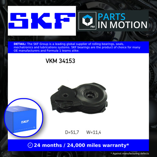 Aux belt tensioner fits - belt,