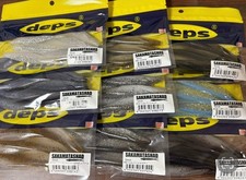 Deps Sakamata Shad Soft Plastic Fluke Jerkbait choose size and color from Japan