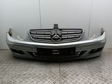 2006 MERCEDES CLK 320 C209 COUPE COMPLETE FRONT BUMPER IN SILVER 762