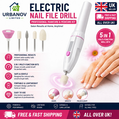 Electric nail file drill - nail,