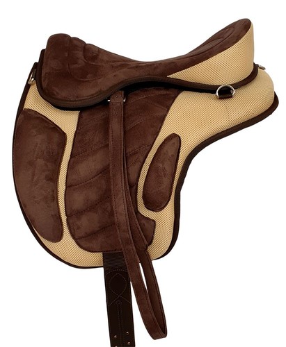 Treeless trekking saddle