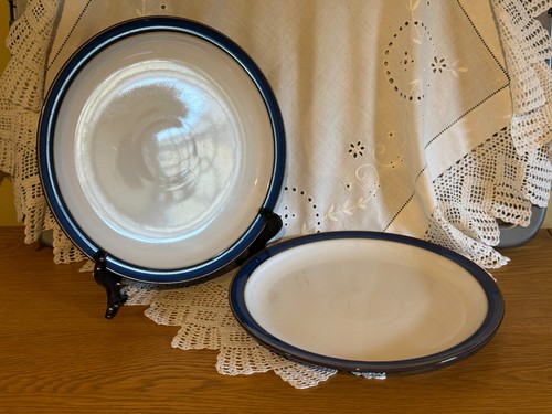 Denby imperial blue set 2 - set, of