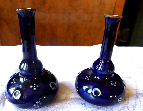 Pair royal doulton lambeth - pair,