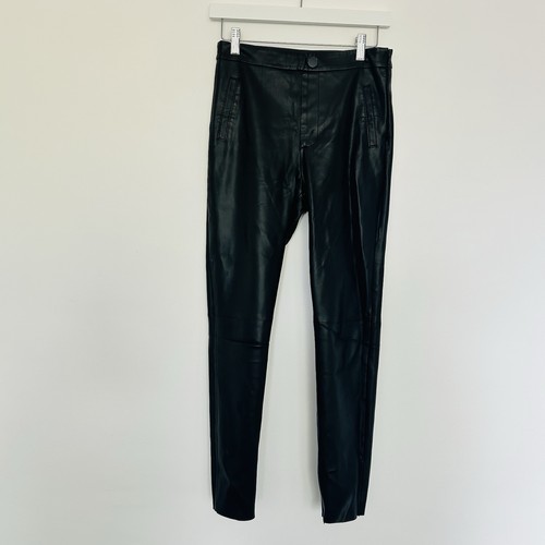 Zara faux leather skinny - leather,