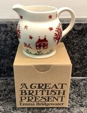 Emma Bridgewater CHRISTMAS TOWN Joy TINY Jug BOXED New CHRISTMAS Discontinued