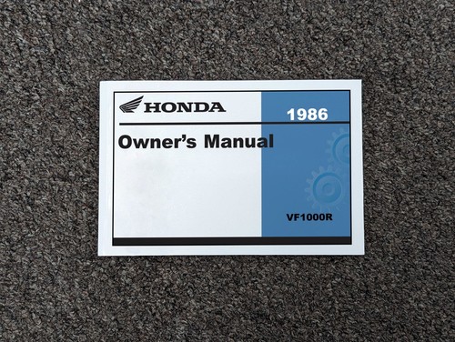 1986 honda vf1000r - 1986,
