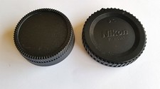 NIKON F MOUNT COMPATIBLE BODY AND REAR LENS CAP SET