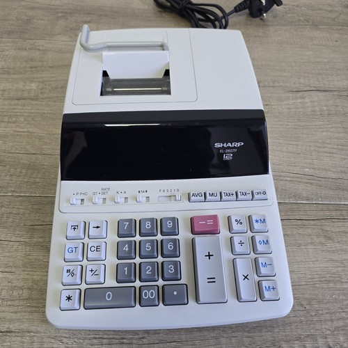 Sharp 2607p electronic - sharp,