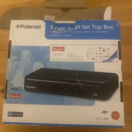 Polaroid single scart set top - single,