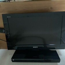 Sony Bravia Playstation  2 TV With Controller And Remote (Rare)