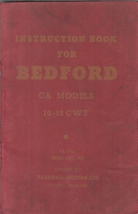 Bedford mk1 van 12 - ca,