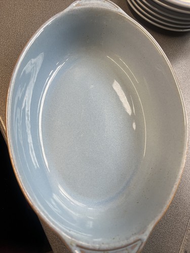 Colonial blue denby casserole - colonial, casserole/