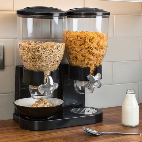 Double cereal dispenser - double,