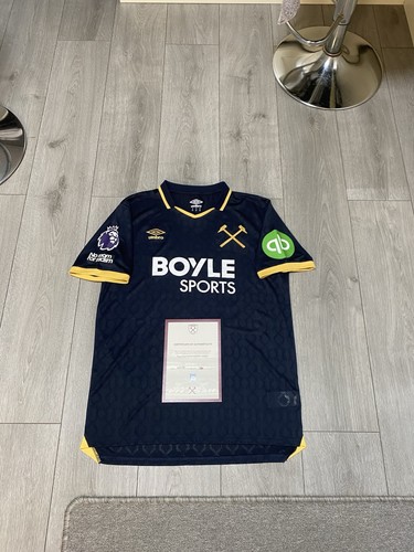 West ham united match - match, worn