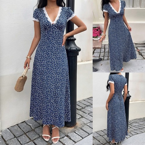 French vintage floral midi - french,