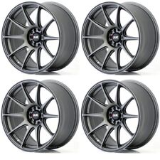 XXR 527 18" 8.75J ET20 5x114.3 5x100 MATT GREY WIDE RIMS ALLOYS WHEELS Z1841