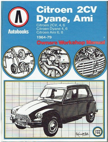 Citroen 2cv 2cv4 2cv6 dyane - 2cv,