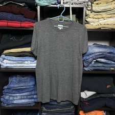 Luxury Apc x Carhartt Basic Grey Small Logo Tee Size S