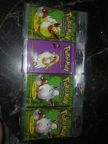 Pokemon base set booster packs