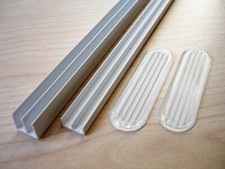 Vivarium RUNNERS glass track for 3ft wide vivs plus handles fit 3.5mm 4mm glass