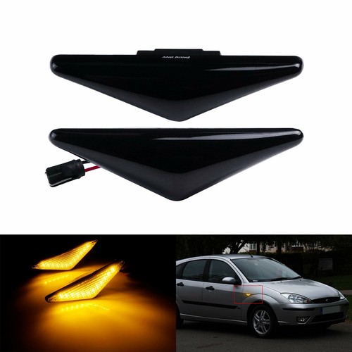 Black lens led side - 2x,