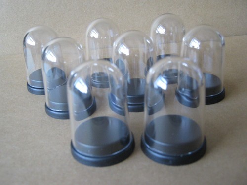 Clear acrylic domes with - 50,