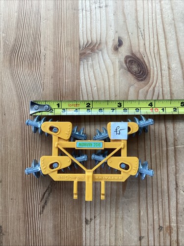 Britains disc harrow - britains,