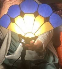 Vintage Heavy Art Deco Style Lady Lamp