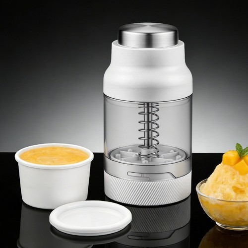 Manual ice shaver plastic and - ice,