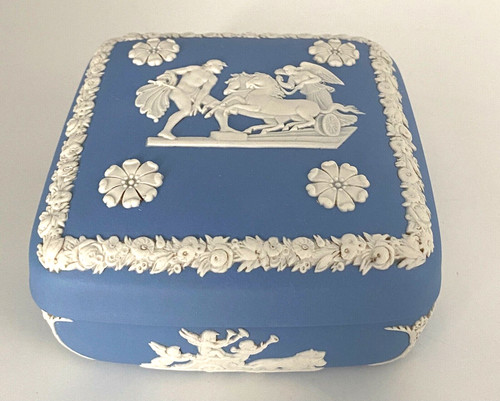 Wedgwood blue jasper ware - jasper,