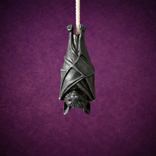 Gothic Bat Light Pull | Resin
