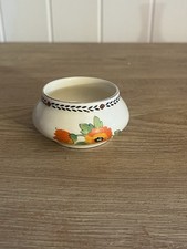 Crown Ducal Poppy Design Sugar Bowl