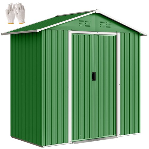 Outsunny 5x3 5ft metal - 6.5x3.5ft,
