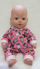 12" Boy Dolls Clothes Pajamas