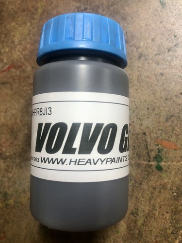 Volvo grey digger paint - paint, touch