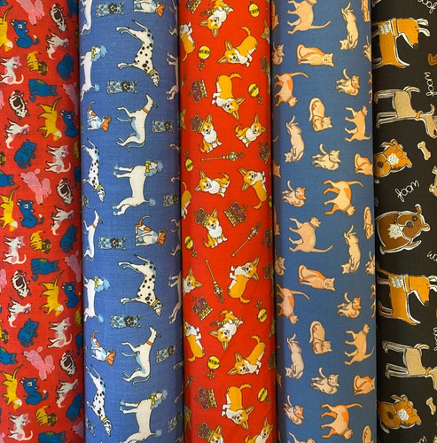 Polycotton animal designs - designs,
