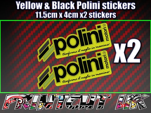 Polini yellow black - 2x, &
