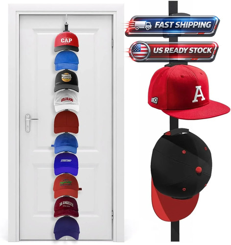 Hat rack organizer baseball - rack,