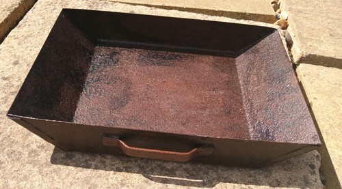 Vintage old antique fire iron - antique,