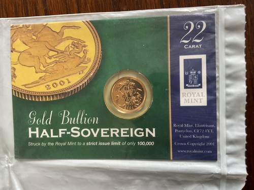 2001 gold bullion - , half