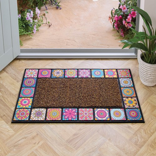 Moroccan style door mat - moroccan, non