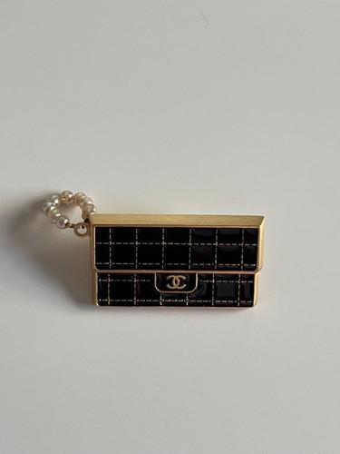 Chanel black enamel - chanel,