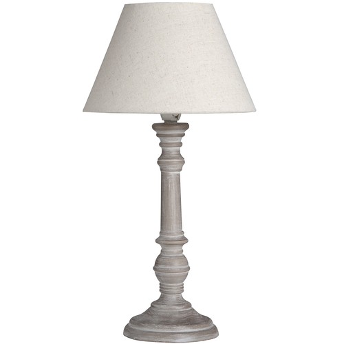 Table lamp grey - table, washed