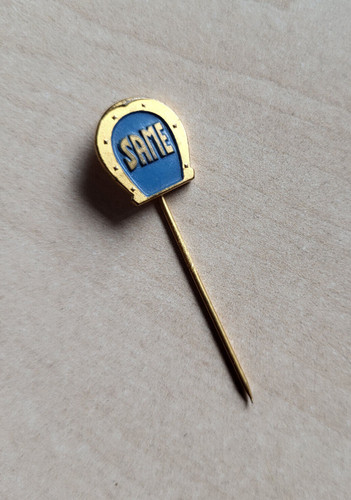 Vintage same tractor pin - vintage, badge