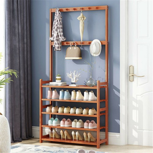 Bamboo hall tree - 3-in-1,