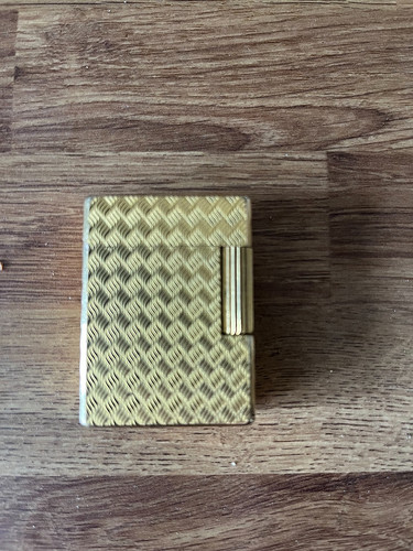 Dupont hermes gold plated - gold,