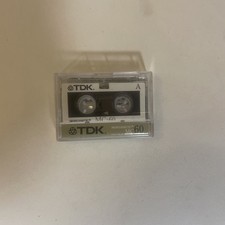 TDK Microcassette MC60 Audio
