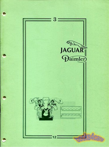 Jaguar xj12 xjs manual - manual, v12