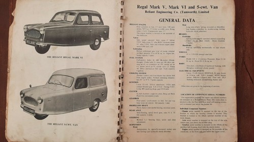 Reliant regal iii v1 - mk,